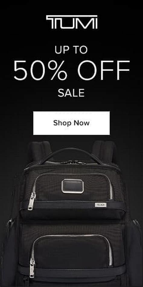 tumi email discount